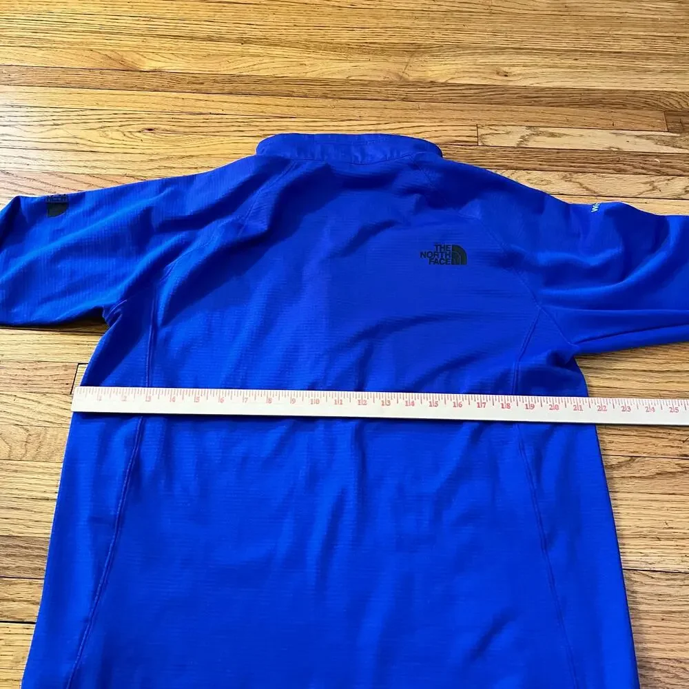 The North Face Shirt Mens Large 1/4 Zip Mountain Peaks Gorpcore Oreo Fleece